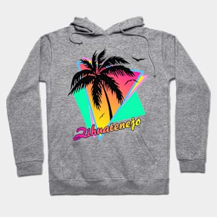 Zihuatenejo Cool 80s Sunset Hoodie